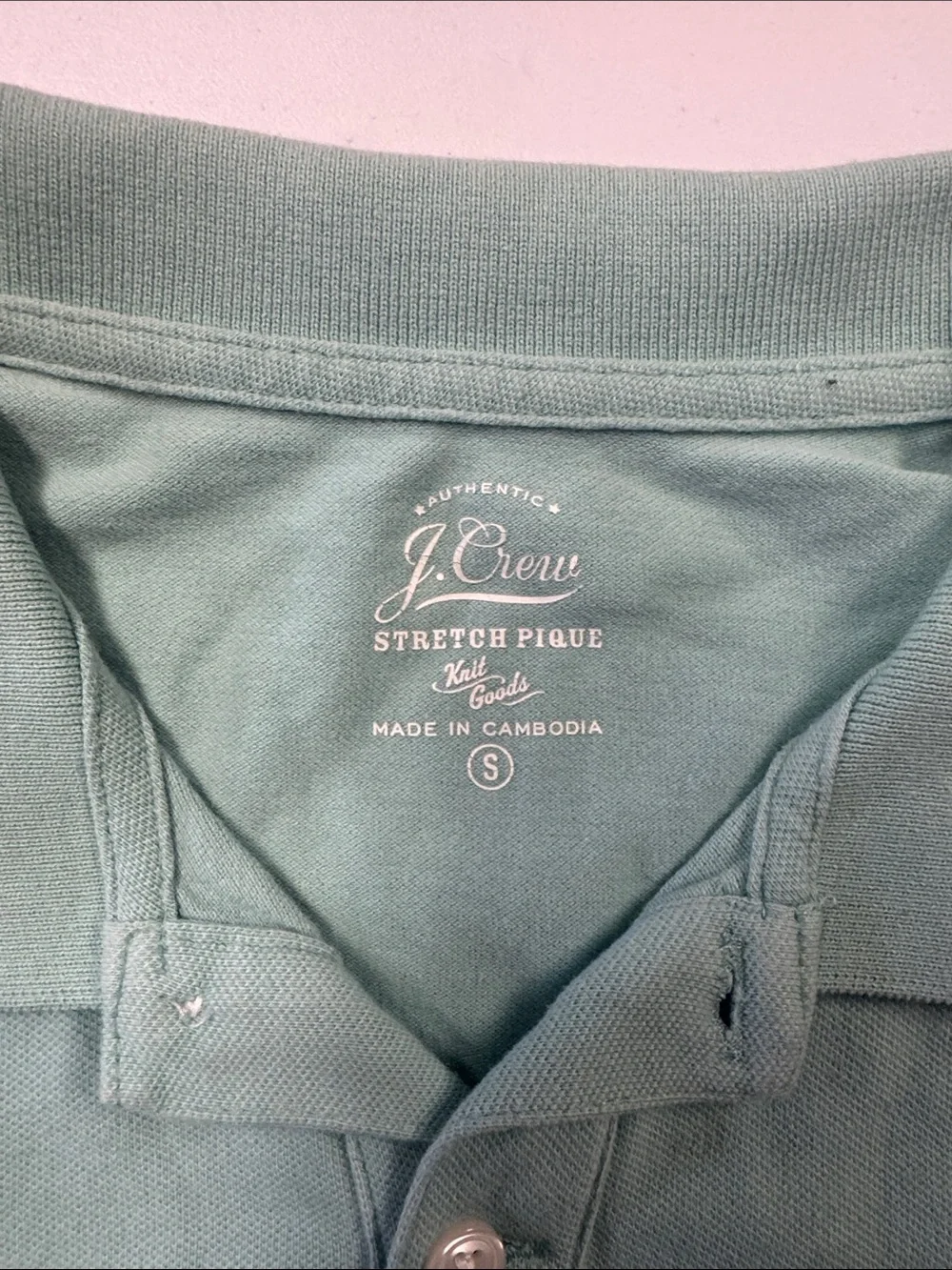 J. Crew Polo Shirt in Mint
